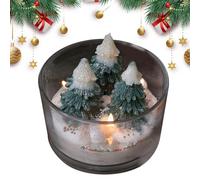 Christmas Tree Tea Candle, Aromatherapy Tea Light, Christmas Tree Candle, Christmas Aromatherapy Candle, Meditation Yoga Relaxing Tea Light Candle, Seasonal Decoration for Bathroom