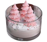 Christmas Tree Tea Candle, Aromatherapy Tea Light, Christmas Tree Candle, Christmas Aromatherapy Candle, Meditation Yoga Relaxing Tea Light Candle, Seasonal Decoration for Bathroom