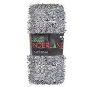 Christmas Tree Tinsel 50ft x 3cm GREAT VALUE - Silver