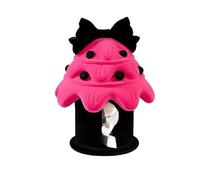 Christmas Tree Tissue Box, Tree House Tissue Holder, Creative Pull-Out Tissue Holder, Cute Bow Tissue Box, Christmas Limited Edition Gift(Pink)