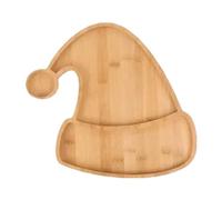 Christmas Tree Top, Cheese Boards Made of Solid Wood, Easy to Clean, Smooth, Multifunctional, Robust Christmas Tree Serving Tray Made of Natural Wood as a Housewarming Gift for Luckxing