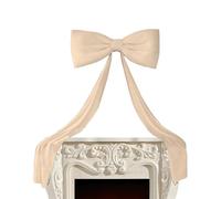 Christmas Tree Topper Giant Bow | 50 * 180cm Large Velvet Bow | White Burgundy Christmas Tree Decorations Door Bows | Long Streamers Red Velvets Bows for C-hristmas Trees, Wreaths & Mantle