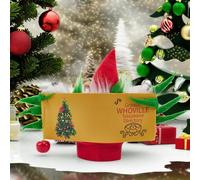 Christmas Tree Topper, Grinch Christmas Decorations Funny Green Monster Hiding Behind Book Treetop for Xmas Holiday Christmas Tree Party Supplies (Style 2, 35CM)