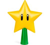 Christmas Tree Topper Mario Star - Super Decorations with Light Up LED : Plug in