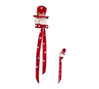 Christmas Tree Topper, Wide Applications, 20x15x100cm, Snowman Head Topper Decor, Christmas Snow Man With Hat & Scarf Tree Tip, Easy To Use, For Nursery, Door, Home