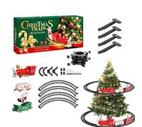 Christmas Tree Train Festival Party Home Classic Track Model Decoration Toy | Train Toys with Tree Design for Boys Girls Birthday Festival Party Home Holiday
