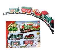 Christmas Tree Train Set Electric with Light Sound Hanging for Around The Tree Kids Boys Girls Gifts- Christmas Train Sets for Around The