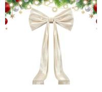 Christmas Tree Velvet Bows 6ft Giant Aesthetic | Christmas tree bows decorative tree topper for indoor outdoor home living room bedroom front door country house