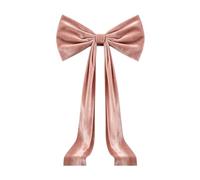 Christmas Tree Velvet Bows 6ft Giant Aesthetic | Christmas tree bows decorative tree topper for indoor outdoor home living room bedroom front door country house