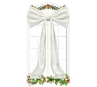 Christmas Tree Velvet Bows 6ft Giant Aesthetic | Christmas tree bows decorative tree topper for indoor outdoor home living room bedroom front door country house