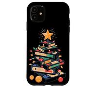 Christmas Tree VHS Stack Color CD Retro Media Analog Case for iPhone 11