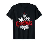 Christmas Tree Vintage Retro Christmas Merry Christmas T-Shirt