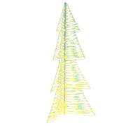 Christmas Tree Warm White Decor Seasonal Holiday Ornament Modern LED vidaXL