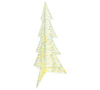 Christmas Tree Warm White Decor Seasonal Holiday Ornament Modern LED vidaXL