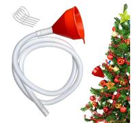 Christmas Tree Watering Funnel - Garden Irrigation Tool, Wide Mouth Funnel For Tree And Plant Watering, Backyard Hydration Device, Home Yard Flower Water, Holiday Decor Care Accessory Evergreen Plants