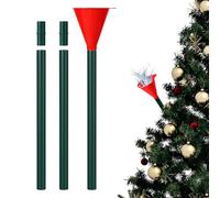 Christmas Tree Watering Funnel, Plant Root Pot Watering Funnel, 39in Long Xmas Plant Watering Device with 3 Tube & 2 Connector Tube Tree Water System for Indoors Outdoors Gardens