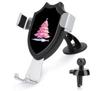 Christmas Tree with Blue Lights Car Phone Holder Rotatable Mount Dashboard Windshield Air Vent Accessories