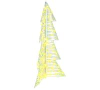 Christmas Tree with Decorative String Lights Warm White Modern Holiday vidaXL
