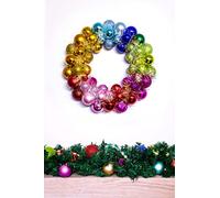 Christmas Tree World | 33cm Shatterproof Bauble Wreath