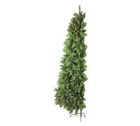 Christmas Tree World | 4ft Artificial Unlit Arbor Ultima Half Tree | Natural and Realistic Look with Bushy and Luxury Quality PVC Tips | Easy to Assemble and Take Down | 65cm Diameter