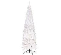 Christmas Tree World | 5ft Artificial Unlit White Italian Pencilimo | Bushy and Luxury Quality PVC Tips | Easy to Assemble and Take Down | 48cm Diameter