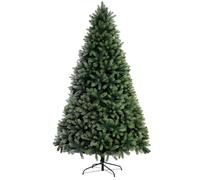 Christmas Tree World | 6ft Artificial Unlit Arbor Ultima | Natural and Realistic Look with Bushy and Luxury Quality PVC Tips | Easy to Assemble and Take Down | 95cm Diameter