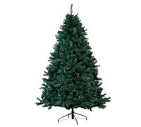 Christmas Tree World | 6ft Artificial Unlit Arbor Vitae | Natural and Realistic Look with Bushy and Luxury Quality PVC Tips | Easy to Assemble and Take Down | 115cm Diameter