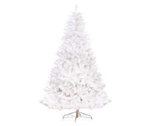 Christmas Tree World | 6ft Artificial Unlit Bianca Pine | Bushy and Luxury Quality PVC Tips | Easy to Assemble and Take Down | 102cm Diameter