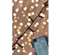 Christmas Tree World | Battery-Powered 50 LED Multifunction Lights | Warm White