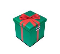 Christmas Tree World | Multi-Purpose Decorations Storage Ottoman Box