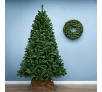 Christmas Tree World The 16Ft/480Cm Arbor Vitae Fir Tree With Hook-On Branches