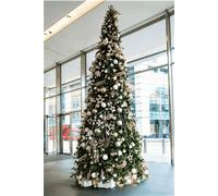 Christmas Tree World The 16Ft Woodland Pine Tree With Hook-On Branches