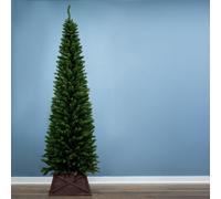 Christmas Tree World The 4Ft/120Cm Green Italian Pencilimo Christmas Tree