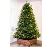 Christmas Tree World The 4Ft Pre-Lit Woodland Pine Tree With Hinged Branches