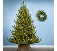 Christmas Tree World The 6Ft/180Cm Pre-Lit Matterhorn Pine - Warm White Led Lights