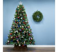 Christmas Tree World The 6Ft/180Cm Ultra Devonshire Fir Pre-Lit With Warm White/multicoloured Colour Change Leds