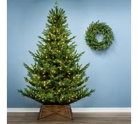 Christmas Tree World The 7Ft/210Cm Pre-Lit Ultra Mountain Pine