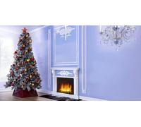 Christmas Tree World The 7Ft/210Cm Silver Majestic Pine Tree