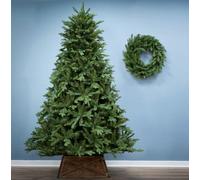 Christmas Tree World The 7Ft Woodland Pine Tree With Hinged Branches