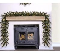 Christmas Tree World | The 9ft Pre-lit Matterhorn Pine Garland