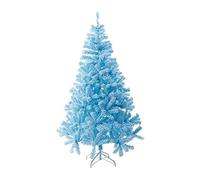 christmas tree xmas tree decorations, fiber optic christmas tree, blue xmas tree and metal stand, indoor xmas decoration,blue fashionable
