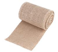 Christmas Treeand Gift Wrapping, 300CM Burlap Ribbon Jute Ribbon Roll Handcraft Materials, 10CM Table Runner Roll Fabric Crafting and Decorating CollagesModels Handcraft Materials