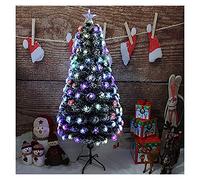 christmas trees 5ft 150cm flash fiber optic full christmas tree for holiday decorative fashionable