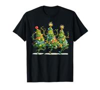 Christmas Trees Dancing Holiday Party Dance Dancer T-Shirt