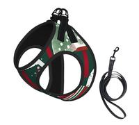 Christmas Trees Print Pet Leash Vest,For Small Dogs,Adjustable And Comfortable Cat Puppy Essentials