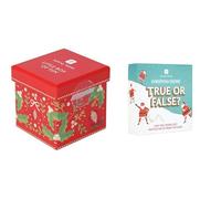 Christmas Trivia Quiz Cards & Christmas True or False Game Bundle