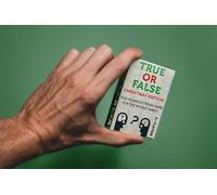 Christmas True or False - 52 Cards with Questions (Game for Adults/Family, Portable Camping, Christmas Game and Holiday Games)