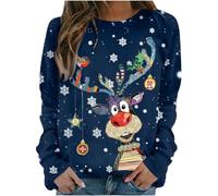 Christmas Tunic Christmas Jumpers for Women UK Funny Ugly Light Up Xmas Jumper Ladies Hoodie Sweater Dress Tops Cardigans Long Sleeve Hooded Pullover for Holiday Party Gift