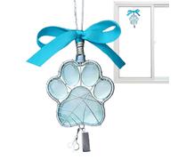 Christmas, Two-Dimensional Cute Dog Claw Pendant | Christmas Decorative Elements | for Christmas Parties at Home Celebration Indoor Window Wall and Country Style