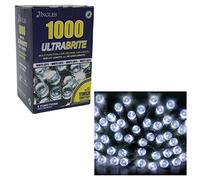 Christmas Ultra Bright Lights Multi Function with Timer - 1000 White
